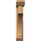 Ekena Millwork Westlake Slat Smooth Bracket w/ Offset Brace, Western Red Cedar, 5 1/2"W x 30"D x 30"H BKT0604X30X30WTL06SWR - alternate 3